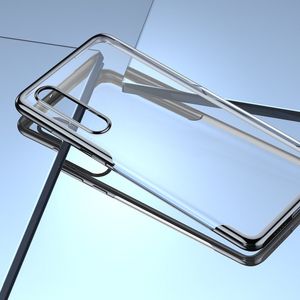 Baseus Baseus Shining Case żelowe etui pokrowiec na Huawei P30 czarny (ARHWP30-MD01) uniwersalny 7