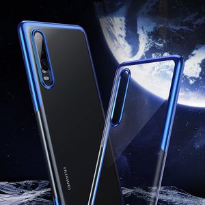 Baseus Baseus Shining Case żelowe etui pokrowiec na Huawei P30 czarny (ARHWP30-MD01) uniwersalny 8
