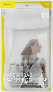 Baseus Safe Airbag Waterproof Case uniwersalny wodoodporny pokrowiec IPX8 etui 6.5'' biały (ACFSD-C02) uniwersalny 23