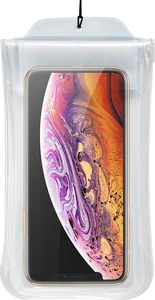 Baseus Safe Airbag Waterproof Case uniwersalny wodoodporny pokrowiec IPX8 etui 6.5'' biały (ACFSD-C02) uniwersalny 4