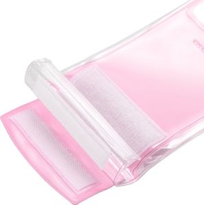 Baseus Baseus Safe Airbag Waterproof Case uniwersalny wodoodporny pokrowiec IPX8 etui 6.5'' różowy (ACFSD-C04) uniwersalny 6