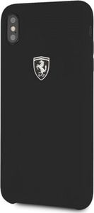 Ferrari Hardcase FEOSIHCI65BK iPhone Xs Max czarny/black Silicone Off track uniwersalny 1