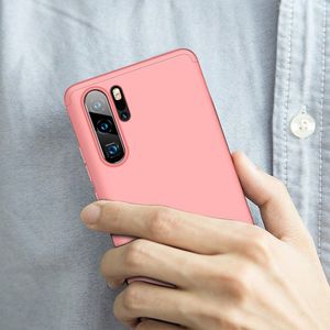 GKK 360 Protection Case etui na całą obudowę przód + tył Huawei P30 Pro różowy uniwersalny 5