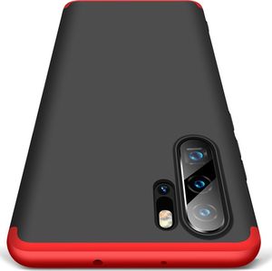 GKK 360 Protection Case etui na całą obudowę przód + tył Huawei P30 Pro czarno-czerwony uniwersalny 6