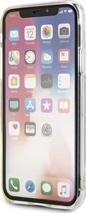 Guess Guess GUHCPXGLCPI iPhone X/Xs różowy /pink hard case California Glow in the dark uniwersalny 6