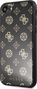 Guess Guess GUHCI8TGGPBK iPhone 7/8 czarny /black hard case Peony G Double Layer Glitter uniwersalny 2