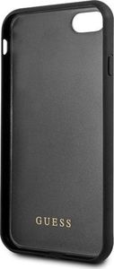 Guess Guess GUHCI8TGGPBK iPhone 7/8 czarny /black hard case Peony G Double Layer Glitter uniwersalny 4