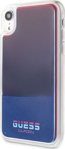 Guess Guess GUHCI61GLCRE iPhone Xr czerwony /red hard case California Glow in the dark uniwersalny 2