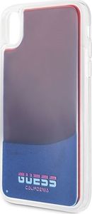Guess Guess GUHCI61GLCRE iPhone Xr czerwony /red hard case California Glow in the dark uniwersalny 3
