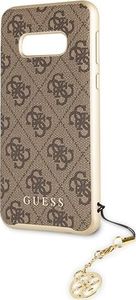 Guess Guess GUHCS10LGF4GBR S10e G970 brązowy /brown hard case 4G Charms Collection uniwersalny 3