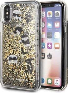 Karl Lagerfeld Etui KLHCPXROGO iPhone X/XS czarno-złote 1