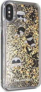 Karl Lagerfeld Etui KLHCPXROGO iPhone X/XS czarno-złote 5