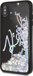 Karl Lagerfeld Etui KLHCI65KSIGMU iPhone XS Max czarne 2