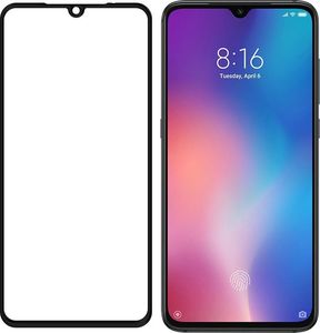 Wozinsky Wozinsky super wytrzymałe szkło hartowane Full Glue na cały ekran z ramką Case Friendly Xiaomi Mi 9 czarny uniwersalny 2