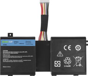 Bateria Green Cell 2F8K3 Dell Alienware (DE125) 4