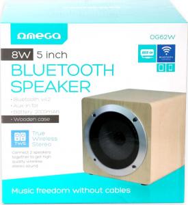 Głośnik Omega OG62W drewniany 3