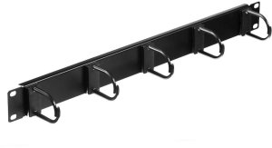 NetRack Organizator kabli 19”/1U Czarny (119-001-010-002) 1