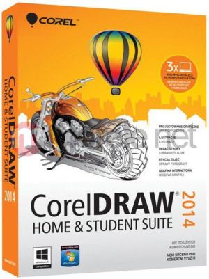 Corel CorelDraw Graphics Suite 2014 PL - Home & Student (CDHS2014CZPLMBEU) 1