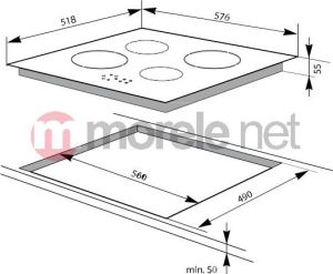 Płyta grzewcza Amica PI6501TU 2