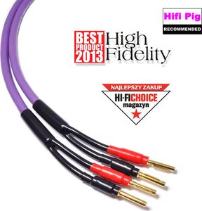 Kabel Melodika Banan x2 - Banan x2 6m fioletowy 2
