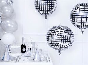 Party Deco Balon foliowy, kula disco, holograficzny, 40 cm. uniwersalny 2