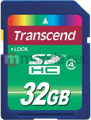 Karta Transcend SDHC 32GB Class 4 (TS32GSDHC4) 1