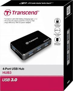 HUB USB Transcend 4x USB-A 3.0 (TSHUB3K) 2