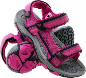 Martes Sandały damskie Makanos Dark fuchsia/Fuchsia/Black r. 37 4