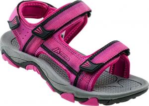 Martes Sandały damskie Makanos Dark fuchsia/Fuchsia/Black r. 37 5