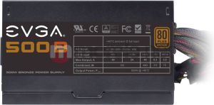 Zasilacz EVGA 401 up to 550 Watt : EVGA : 500B BRONZE 500 WATT 80PLUS ( 100-B1-0500-KR ) 2