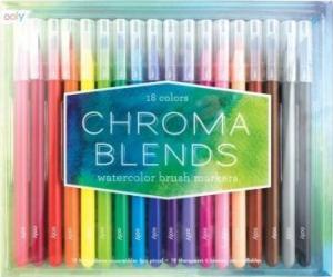 Kolorowe Baloniki Flamastry pędzelkowe akwarelowe Chroma blends 1