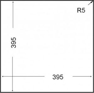 Zlewozmywak Teka Square 40.40 TG Tegranit arktyczny biały (115230029) 2