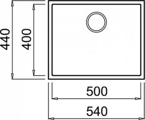 Zlewozmywak Teka Square 50.40 TG Tegranit czarny (115230020) 3