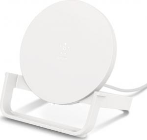 Ładowarka Belkin bezprzewodowa 10W Wireless Charging Stand Biała (F7U083vfwht) 1