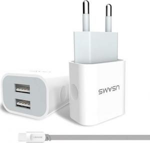 Ładowarka Usams IPCUJT01 2x USB-A 2.4 A (TCCUJT01) 3