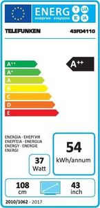 Telewizor Telefunken 43FB4100 LED 43'' Full HD 2