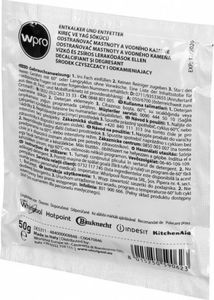 Whirlpool Środek czyszcząco-odkamieniający do pralek i zmywarek 12 saszetek -8015250583274 2