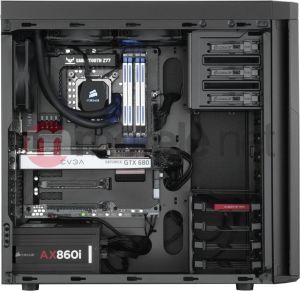 Obudowa Corsair Carbide Series™ 330R Quiet Mid Tower USB3.0, Black (CC-9011024-WW) 3