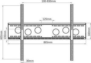 Hagor Uchwyt ścienny WH 85 F-HD 55'' - 110'' 4