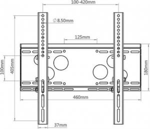 Hagor Uchwyt ścienny WH 50 T-HD 32'' - 55'' 3