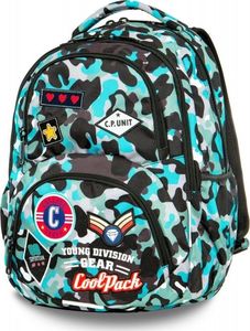 Patio Plecak szkolny Coolpack Cp Camo niebieski 1