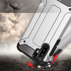 Hurtel Hybrid Armor Pancerne Hybrydowe Etui Pokrowiec Huawei P30 Pro Srebrny 4