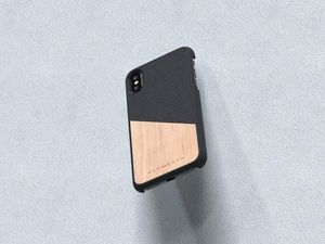 Nordic Elements Nordic Elements Original Hel - Etui Iphone Xs / X Z Prawdziwym Drewnem Klonowym (dark Grey) 5