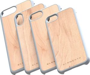 Nordic Elements Nordic Elements Original Gefion - Etui Iphone Xs / X Z Prawdziwym Drewnem Klonowym (light Grey) 2