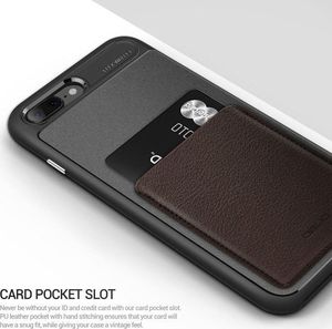 Obliq Obliq Flex Wallet - Etui Iphone 8 Plus / 7 Plus Z Kieszenią Na Kartę (espresso) 3