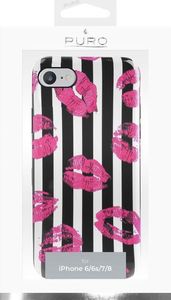 Puro Puro Glam Miami Stripes - Etui Iphone 8 / 7 / 6s / 6 (kiss) 2