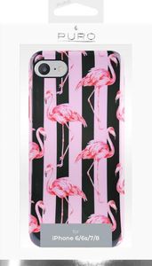 Puro Puro Glam Miami Stripes - Etui Iphone 8 / 7 / 6s / 6 (flamingo) 2