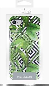 Puro Puro Glam Tropical Leaves - Etui Iphone 8 / 7 / 6s / 6 (geometric Jungle) 2
