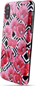 Puro Puro Glam Geo Flowers - Etui Iphone Xs / X (red Poppies) 2