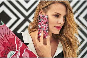 Puro Puro Glam Geo Flowers - Etui Iphone Xs / X (red Poppies) 4